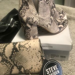 Matching Steve Madden Booties & Crossbody bag